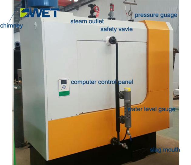 New Type 400kg Industrial Steam Boiler