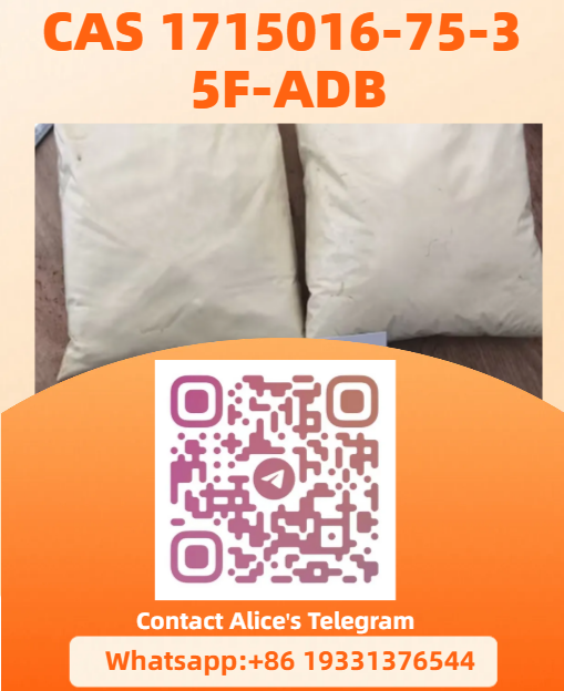 High purity	CAS 1715016-75-3 5F-ADB telegram:+86 15232171398
