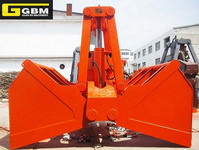 Electro-hydraulic clamshell grab