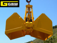 Electro-hydraulic clamshell grab