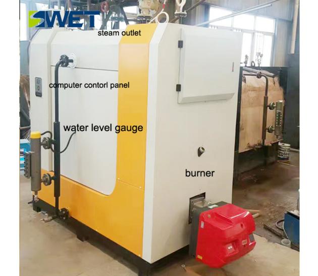 High Efficiency 500kg Gas Steam Boiler