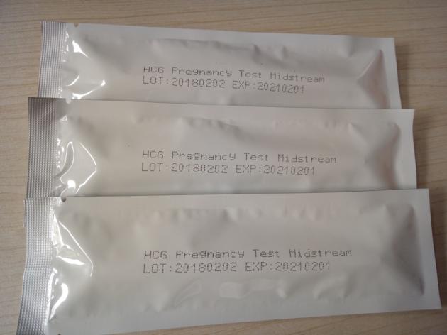 Neutral packing or OEM early pregnancy predictor HCG test pen