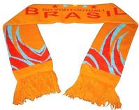 jacquard knitted sports fan scarf