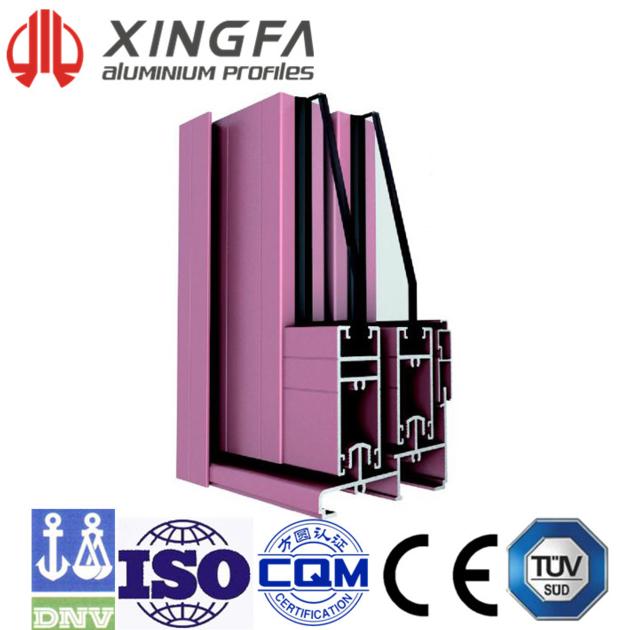 Xingfa Sliding Aluminium Doors Series L98A