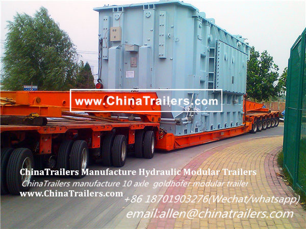 Goldhofer Modular Trailer