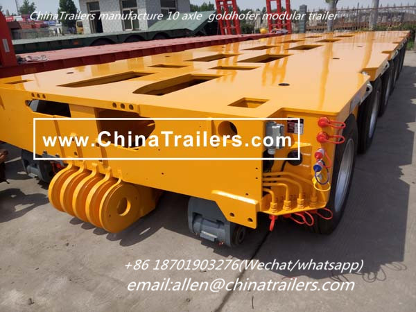 Goldhofer Modular Trailer