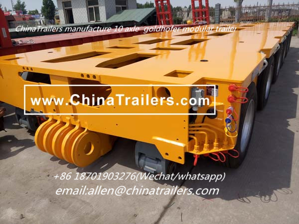 Goldhofer Modular Trailer