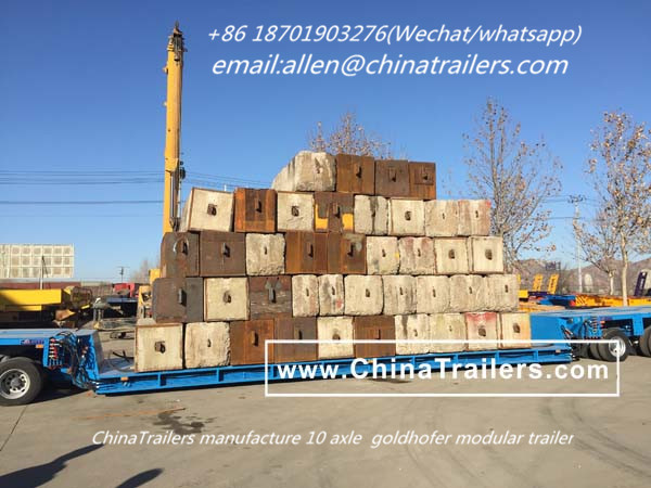Goldhofer Modular Trailer