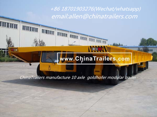 Goldhofer Modular Trailer