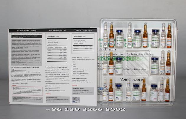 glutathione injection with vc&vb for skin whiten from Gmp factory