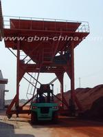 Rubber-tyred type hopper