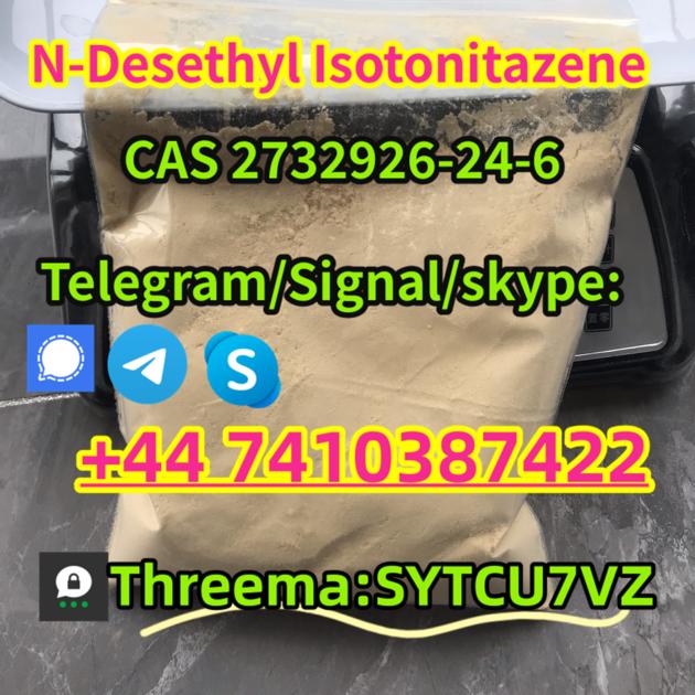CAS 2732926-24-6 N-Desethyl Isotonitazene +44 7410387422