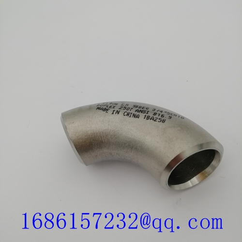 Butt weld fittings Duplex Stainless Steel 3/4'' SCH10 90 Deg Elbow LR ASTM A815 UNS S32750  ASME B16