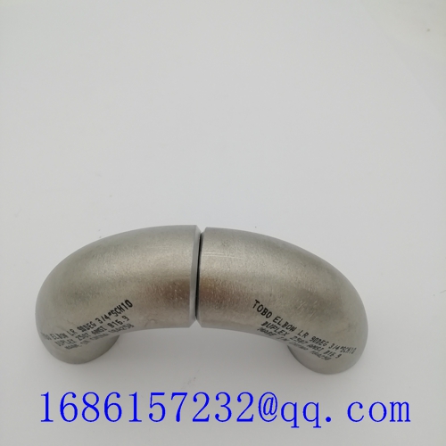 Butt weld fittings Duplex Stainless Steel 3/4'' SCH10 90 Deg Elbow LR ASTM A815 UNS S32550  ASME B16