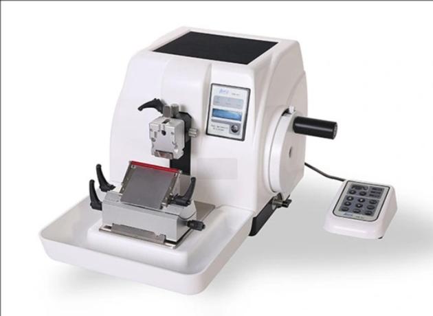 AEM460 Semi-automatic Rotary Microtome with Separate Control Panel