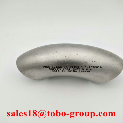 ELBOW LR 90DEG 1-1]2'' SCH10 DUPLEX 2507 ANSI B16.9