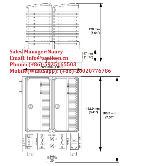 ABB IOS-02 3E032725 Output Board Module