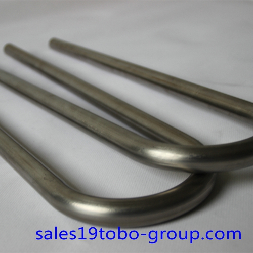 Hot bend U Pipe U shaped bend seamless steel pipe black painted ASTM TP304L