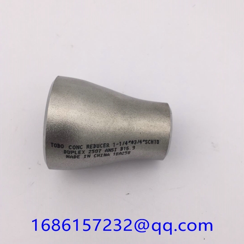 Butt-welding Pipe Fittings Butt-welding Concentric Reducer ASTM A815 UNS S32550 1-1/4*3/4''Schedule 
