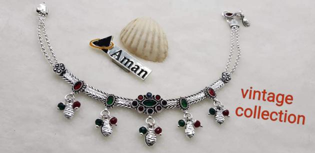 Aman gorgeous Party Wear Anklets