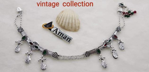 Aman marvelous Party Wear Anklets Foreign Trade Online