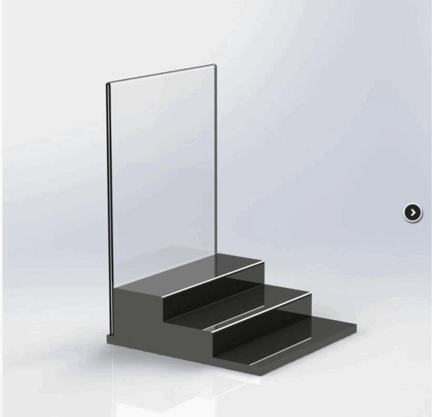False Eyelash Retail Display