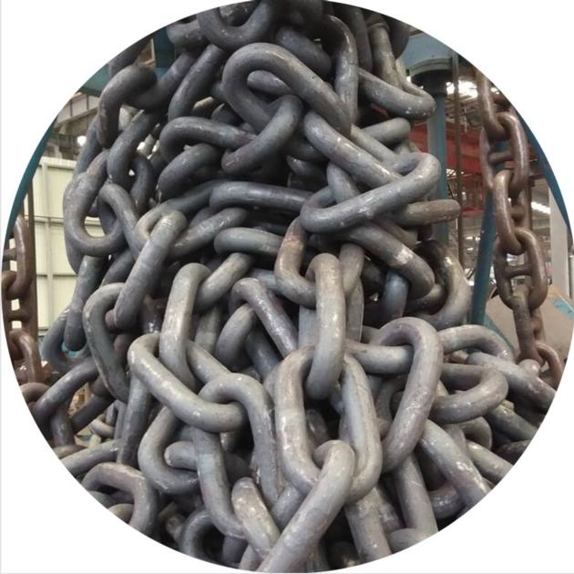 studless link anchor chain cable