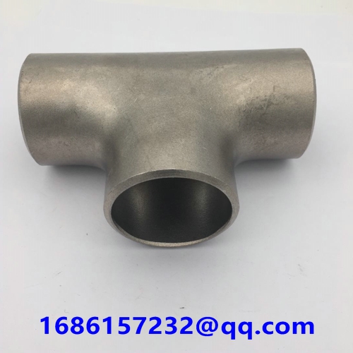 Butt weld fittings, Duplex Stainless Steel 1-1/2'' sch10 Butt-welding Equal Tee ASTM A815 UNS S32950