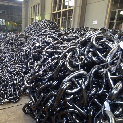 China anchor chian factory 56mm 58mm 60mm 62mm marine anchor chain 