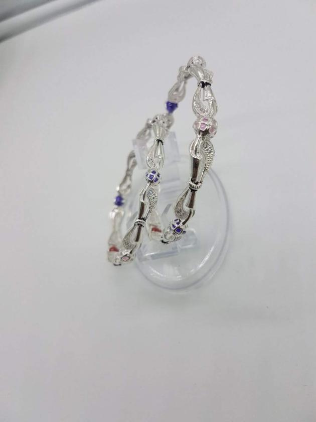 Aman ravishing Sterling Silver Bangles