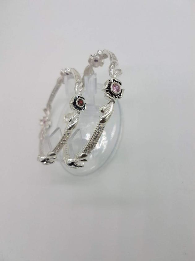 Aman refined Fashionable Sterling Silver Bangles