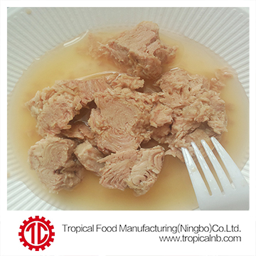 canned light meat tuna in oil