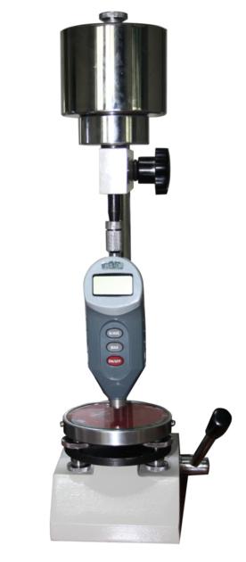 Durometer shore hardness tester