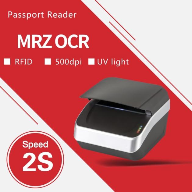 Icao 9303 500dpi Passport Reader OCR