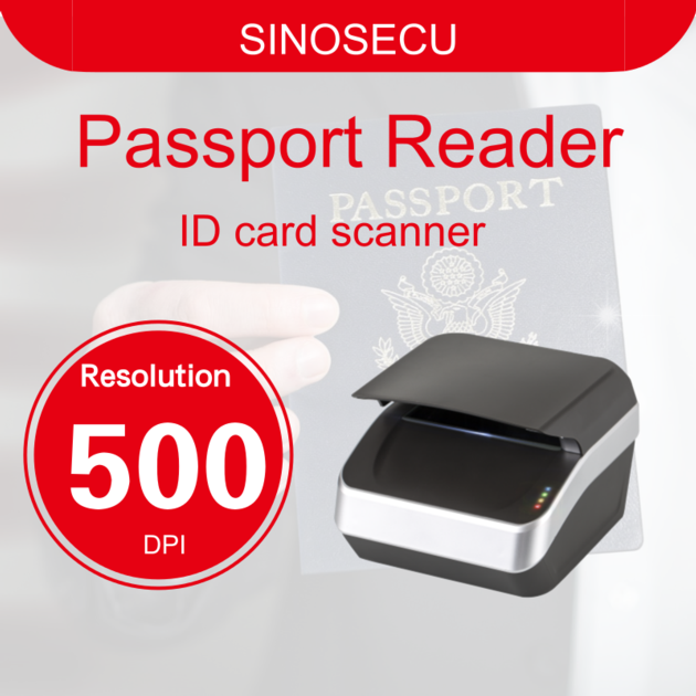 Icao 9303 500dpi Passport Reader OCR