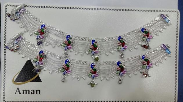Aman stunning Traditional Desgined Anklets