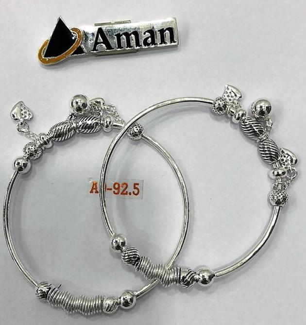 Aman Silver Fancy Kada