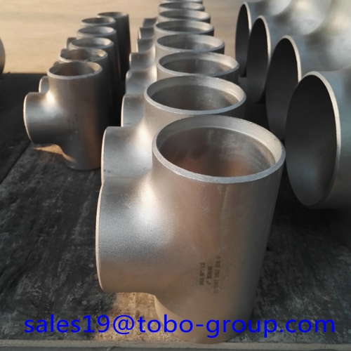 Butt weld fitting Duplex stainless steel TEE WPHY65 B16.5