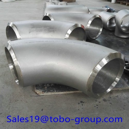 Butt weld fittings Duplex Stainless Steel 1''SCH80 90 Deg  Elbow LR Incoloy800H