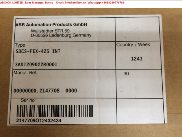 ABB APGIC 03 3E032235 Interface Board