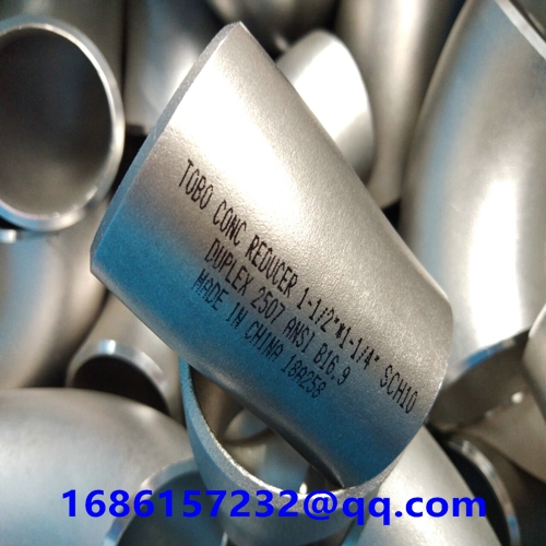 Butt-welding Pipe Fittings Butt-welding Concentric Reducer ASTM A815 UNS S32550 1-1/2*1-1/4''Schedul