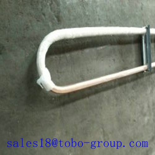 Hot bend U Pipe U shaped bend seamless steel pipe black painted