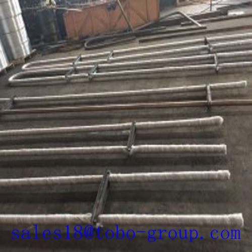 Hot bend U Pipe U shaped bend seamless steel pipe black painted