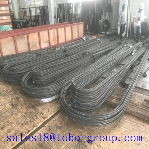 Hot bend U Pipe U shaped bend seamless steel pipe black painted