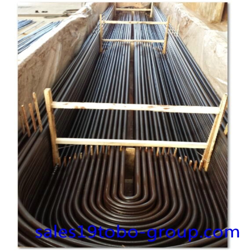Hot bend U Pipe U shaped bend seamless steel pipe black painted SA803 