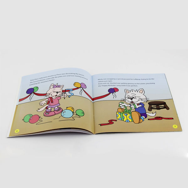children student education books bulk printing 