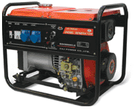 DEK silent tpye diesel generator