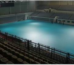 Indoor soccer floor