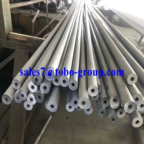 Alloy UNS S31254 Hastelloy Nickel Alloy Welded Pipe DIN W.NR.1.4547 ASTM A 312