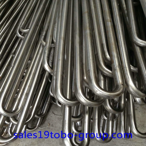 Hot bend U Pipe U shaped bend seamless steel pipe black painted ASTM TP439